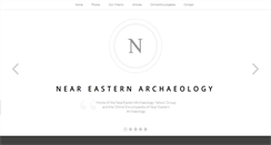 Desktop Screenshot of neareasternarchaeology.com